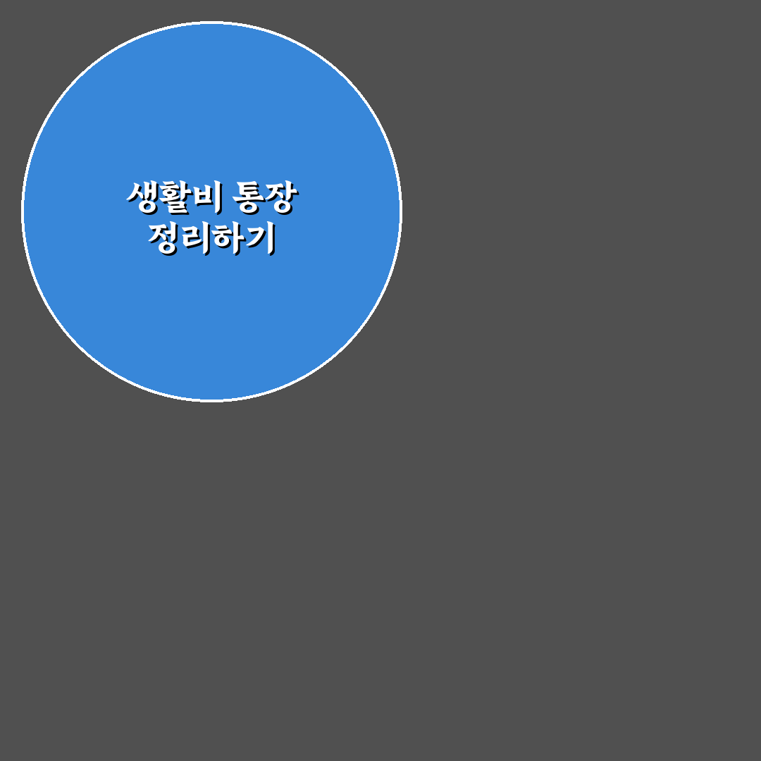 생활비 통장 관리 월급날 바로 해야 할 일 꿀팁 공유