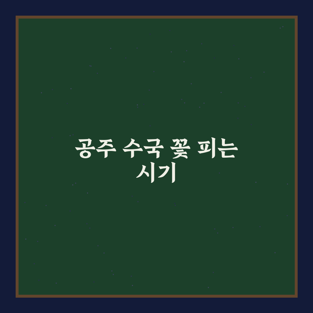 공주 수국 개화시기와 관리 꿀팁 쉽게 정리