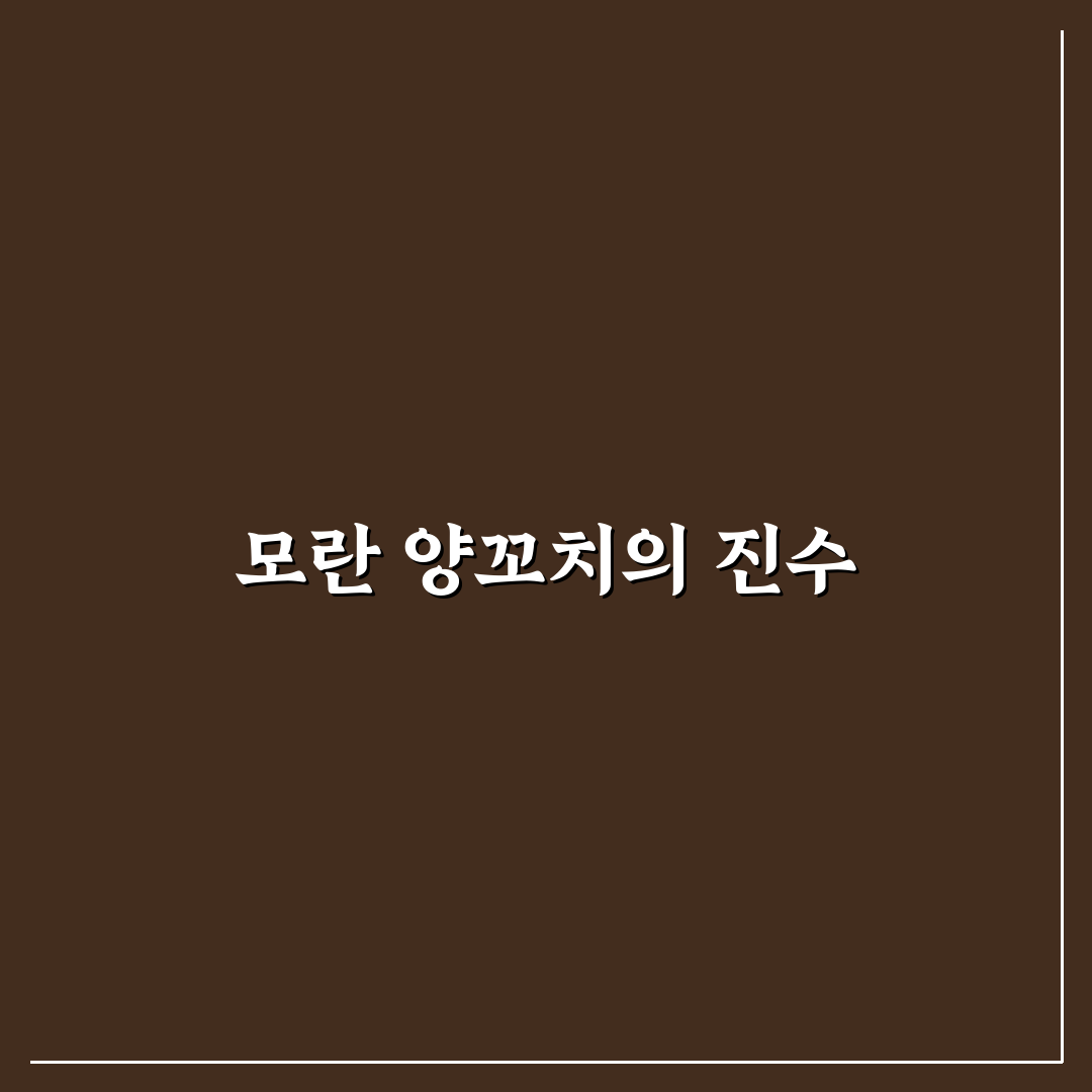 모란 양꼬치 맛집 추천과 방문 전 꿀팁 알려드려요