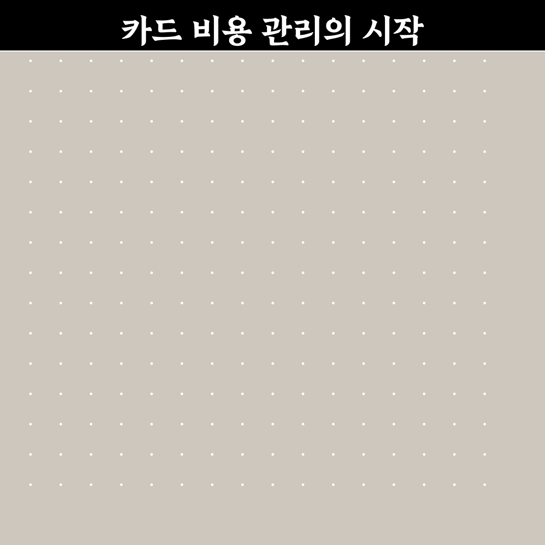 지출 관리 방법 카드값부터 잡는 리얼리뷰, 직접 해보니