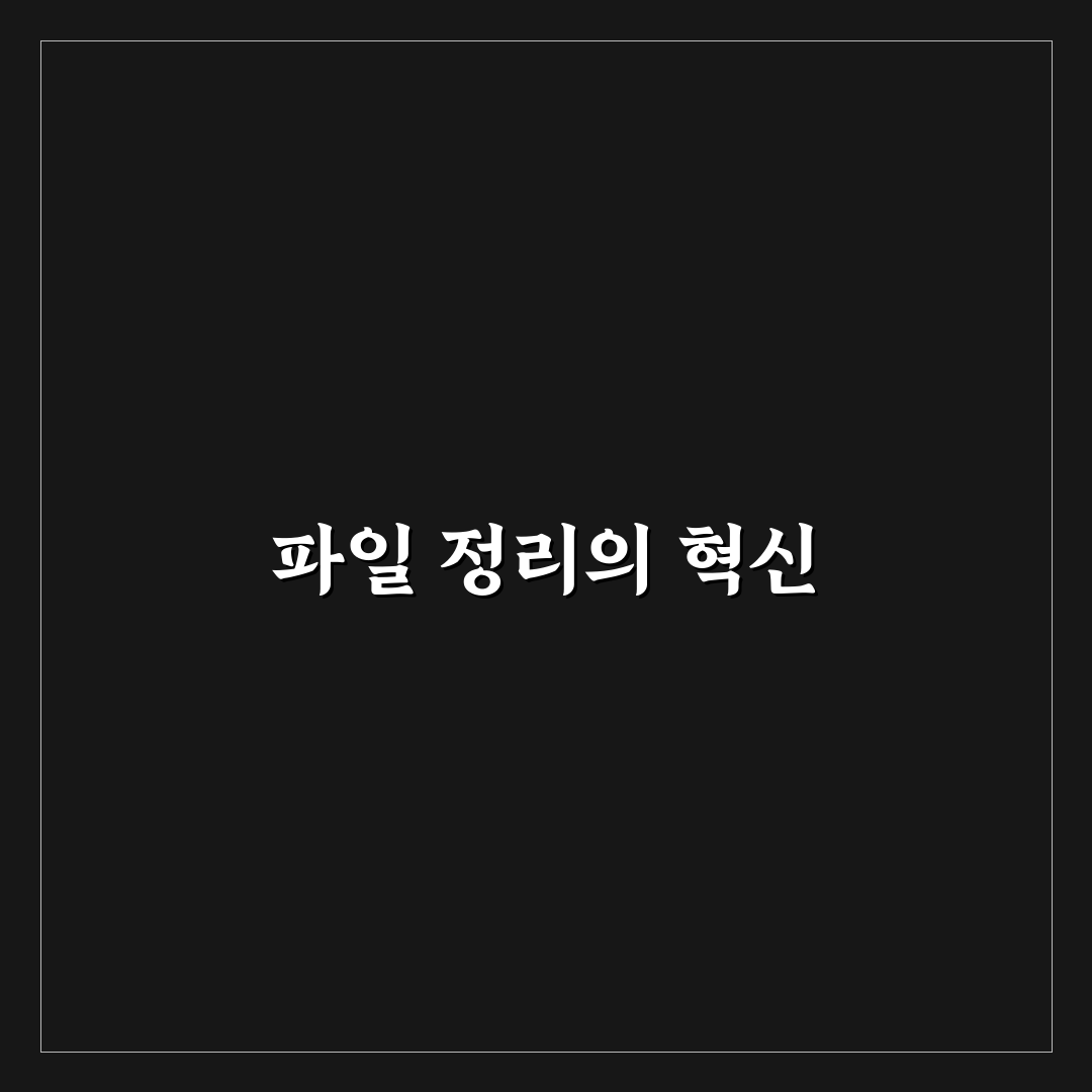 외장하드 활용법 파일 보관과 정리 꿀팁 알려드려요