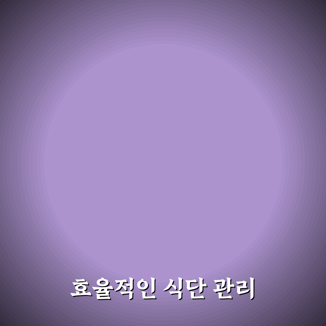 절약형 식단 관리 비용과 시간 함께 줄이는 꿀팁 공유