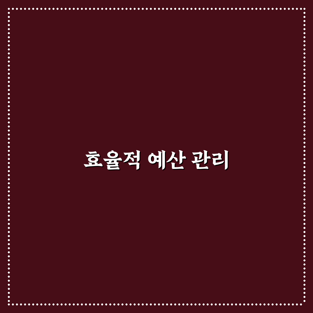 혼자 사는 사람에게 맞는 생활비 예산 분배 방법 꿀팁 공유