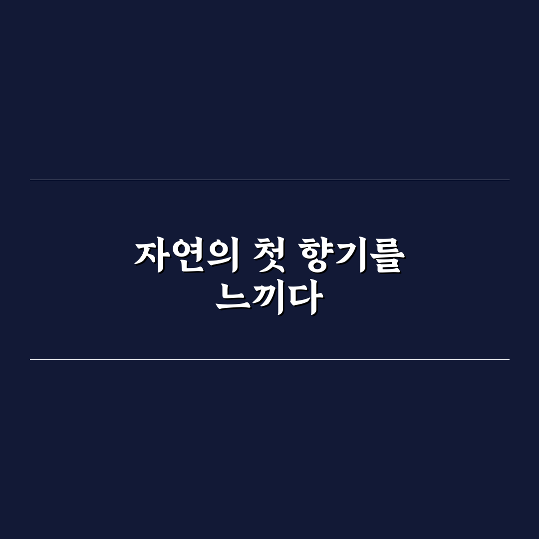 만첩조팝나무 향기 체험기, 직접 맡아보니 느낌은
