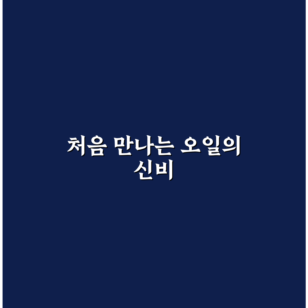 포모스 오일 사용 후기, 직접 써보니 어땠는지