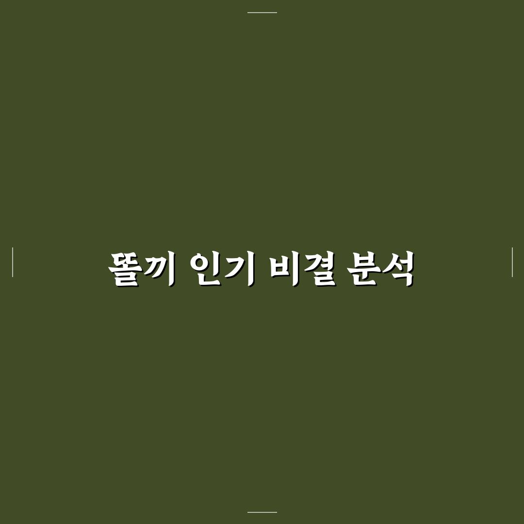유튜버 똘끼 활동 방법과 인기 비결 정리
