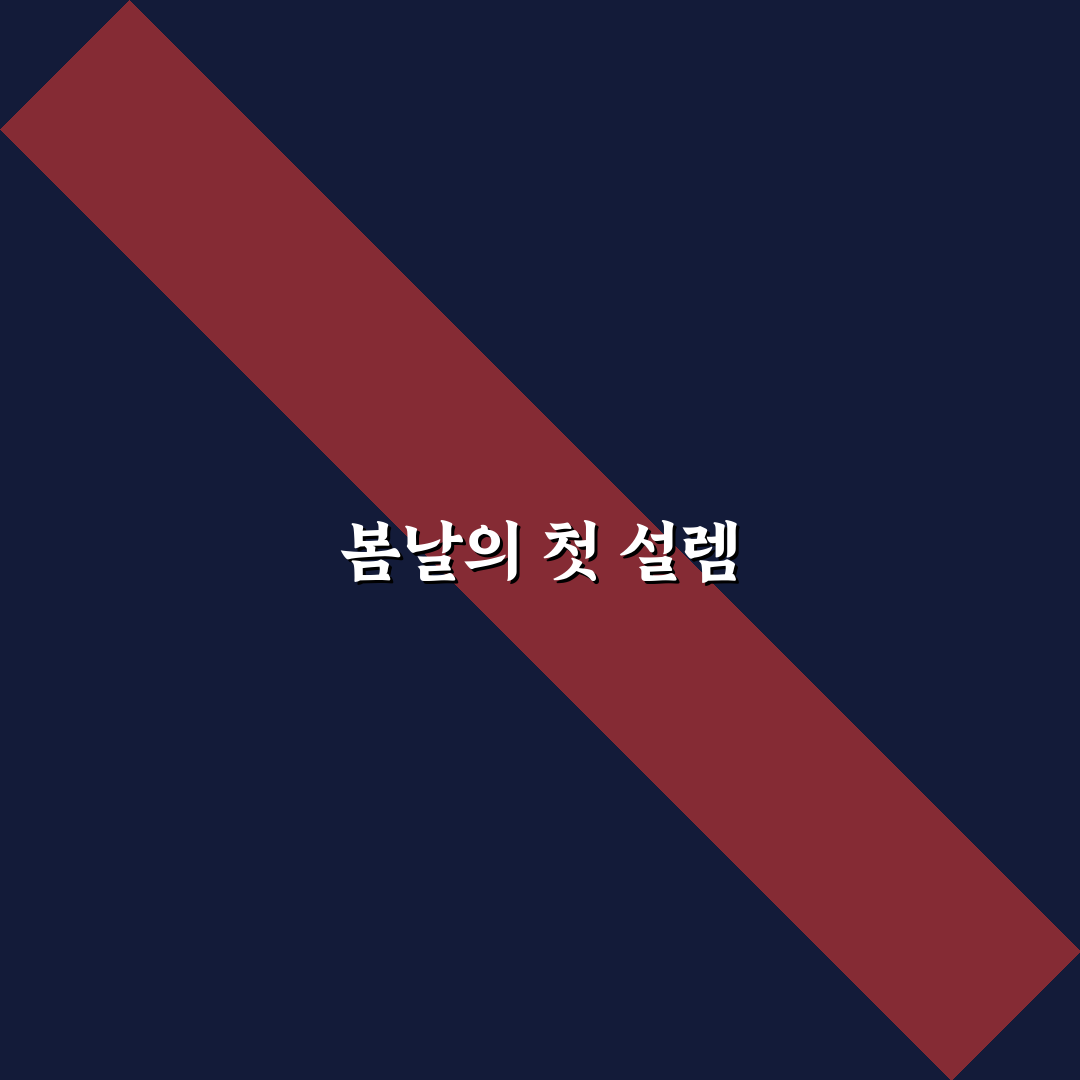 강릉 튤립공원 방문 후기, 봄꽃 구경 직접 해보니