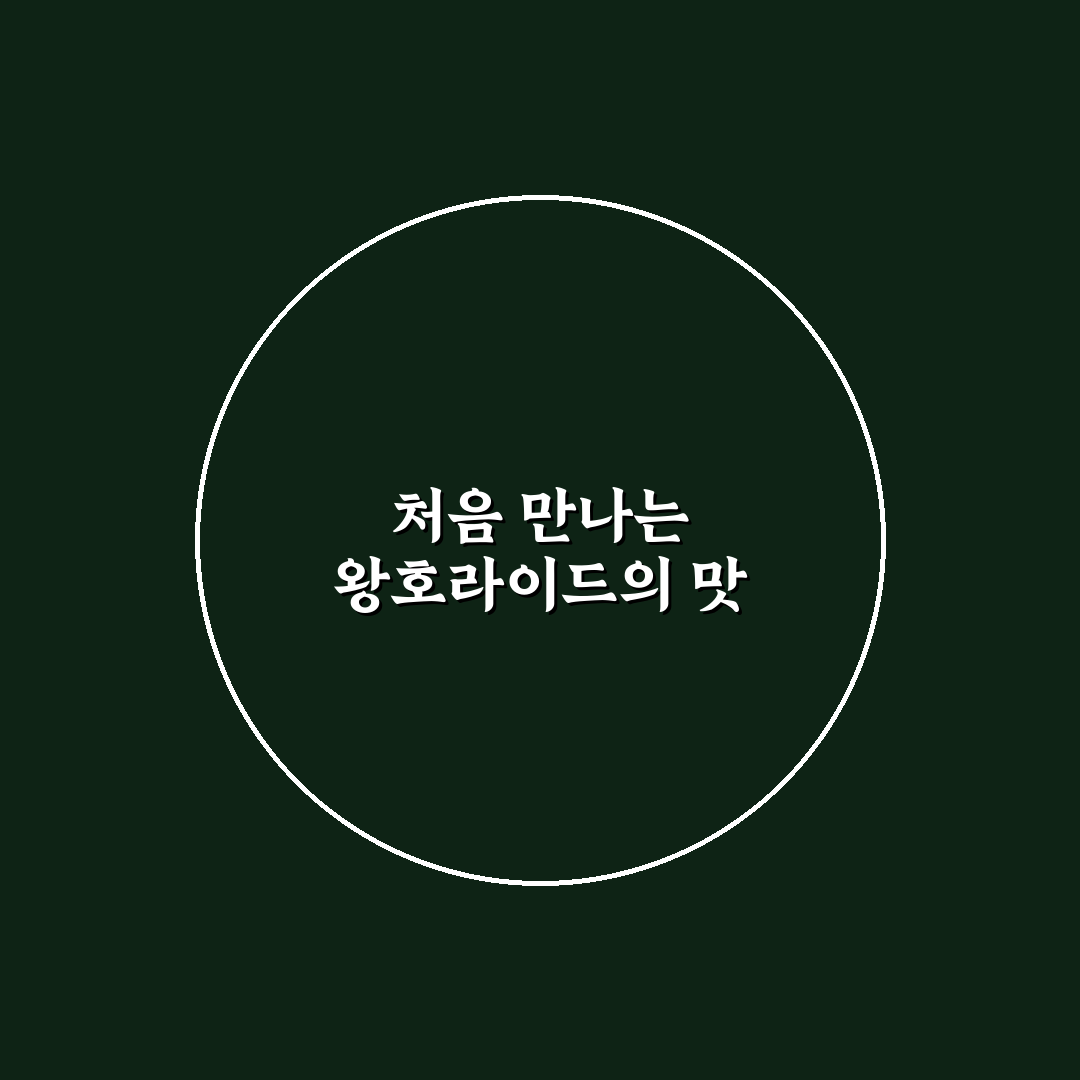 호치킨 왕호라이드 사용 후기, 솔직한 맛과 양 평가