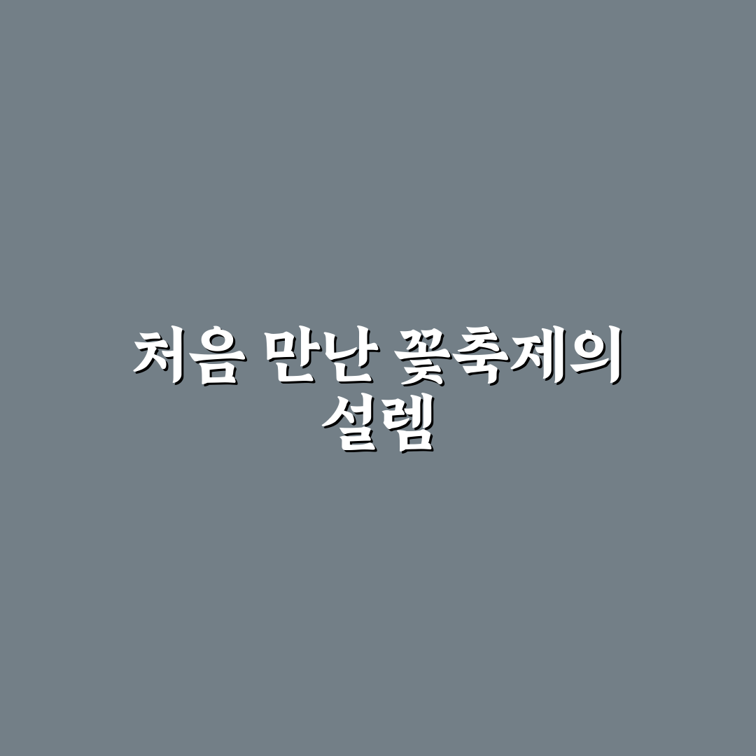 삼척 장미꽃 축제 방문 후기, 직접 가보니 어땠는지